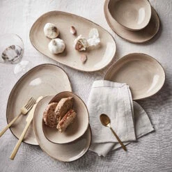 4x Schale 390ml FINCA In Beige -Dekoration Verkäufe butlers 4x schale 390ml finca in beige 7