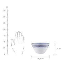 4x Schale 640ml ATLANTIS In Blau -Dekoration Verkäufe butlers 4x schale 640ml atlantis in blau 3