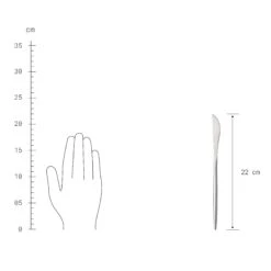 Besteck-Set 4-tlg. Matt STILETTO In Silber 11 Besteck-Set 4-tlg. Matt STILETTO In Silber -Dekoration Verkäufe butlers besteck set 4 tlg matt stiletto in silber 3