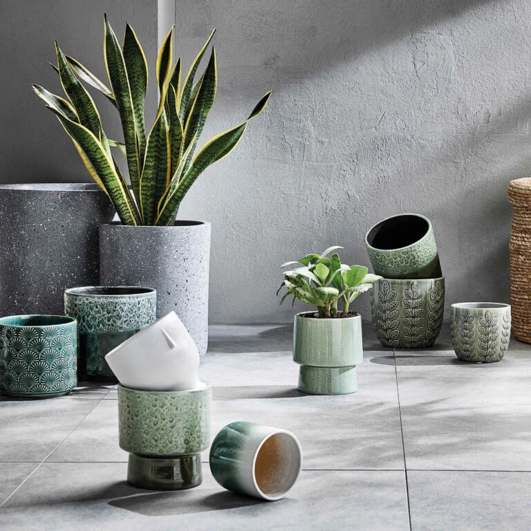 Dekoration Verkäufe -Dekoration Verkäufe butlers blumentopf o15cm greenery in grun 1 768x768 1