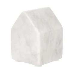 Deko-Haus L 6 X H 9cm BLOCKHOUSE In Weiß -Dekoration Verkäufe butlers deko haus l 6 x h 9cm blockhouse in weiss 4