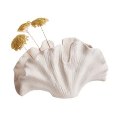 Deko-Objekt Blatt Höhe 21cm GINKGO In Creme 7 Deko-Objekt Blatt Höhe 21cm GINKGO In Creme -Dekoration Verkäufe butlers deko objekt blatt hohe 21cm ginkgo in creme 2