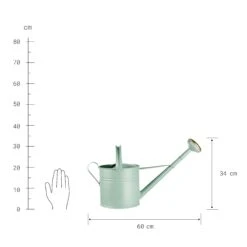 Gießkanne 8l ZINC In Pastellgrün 6 Gießkanne 8l ZINC In Pastellgrün -Dekoration Verkäufe butlers giesskanne 8l zinc in pastellgrun 2