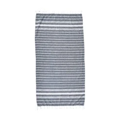 Hamamtuch L 170 X B 90cm SURFSIDE In Blau 8 Hamamtuch L 170 X B 90cm SURFSIDE In Blau -Dekoration Verkäufe butlers hamamtuch l 170 x b 90cm surfside in blau 2