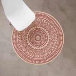 In- & Outdoor-Teppich Ø118cm COLOUR CLASH In Hellrot-Creme 12 In- & Outdoor-Teppich Ø118cm COLOUR CLASH In Hellrot-Creme -Dekoration Verkäufe butlers in and outdoor teppich o118cm colour clash in hellrot creme 3