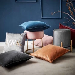 Kissen L 45 X B 45cm COTTON VELVET In Hellbraun 10 Kissen L 45 X B 45cm COTTON VELVET In Hellbraun -Dekoration Verkäufe butlers kissen l 45 x b 45cm cotton velvet in hellbraun 3