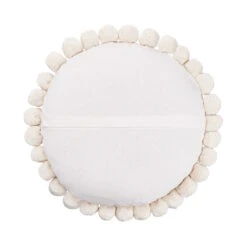 Kissen Ø45cm DAISY In Weiß 8 Kissen Ø45cm DAISY In Weiß -Dekoration Verkäufe butlers kissen o45cm daisy in weiss 2