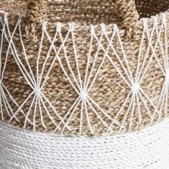 Korb Ø36cm WHITE BEACH In Natur-Weiß 8 Korb Ø36cm WHITE BEACH In Natur-Weiß -Dekoration Verkäufe butlers korb o36cm white beach in natur weiss 2