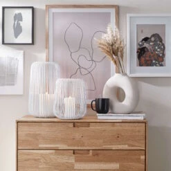 Laterne Höhe 25cm COCOON In Weiß 11 Laterne Höhe 25cm COCOON In Weiß -Dekoration Verkäufe butlers laterne hohe 25cm cocoon in weiss 5