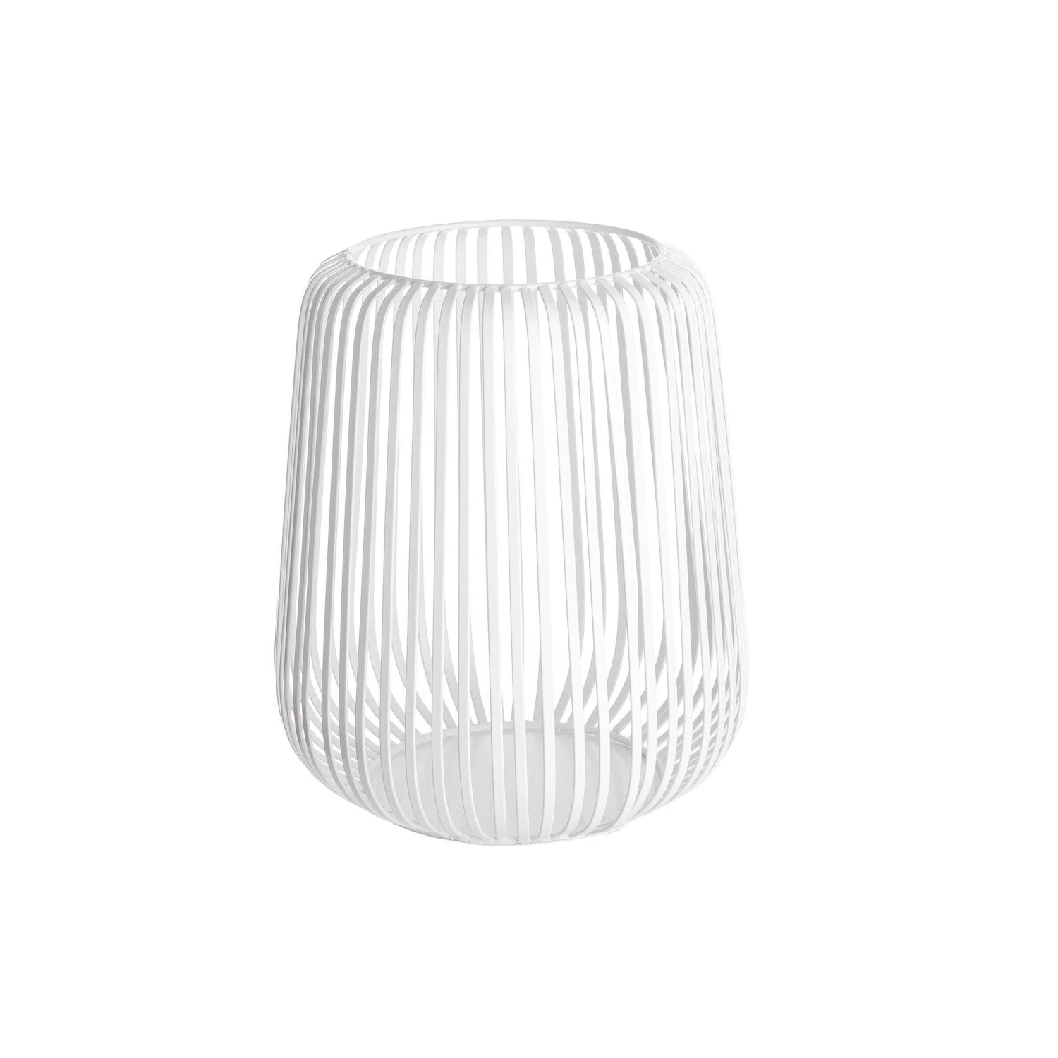 Laterne Höhe 25cm COCOON In Weiß 1 Laterne Höhe 25cm COCOON In Weiß