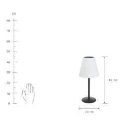 Outdoor Solar-Tischleuchte Mit Farbwechsel LIGHT UP In Schwarz-Weiß -Dekoration Verkäufe butlers outdoor solar tischleuchte mit farbwechsel light up in schwarz weiss 4