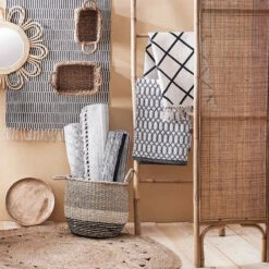 Paravent Aus Rattan L 120 X H 180cm BOHO LOUNGE In Natur -Dekoration Verkäufe butlers paravent aus rattan l 120 x h 180cm boho lounge in natur 11