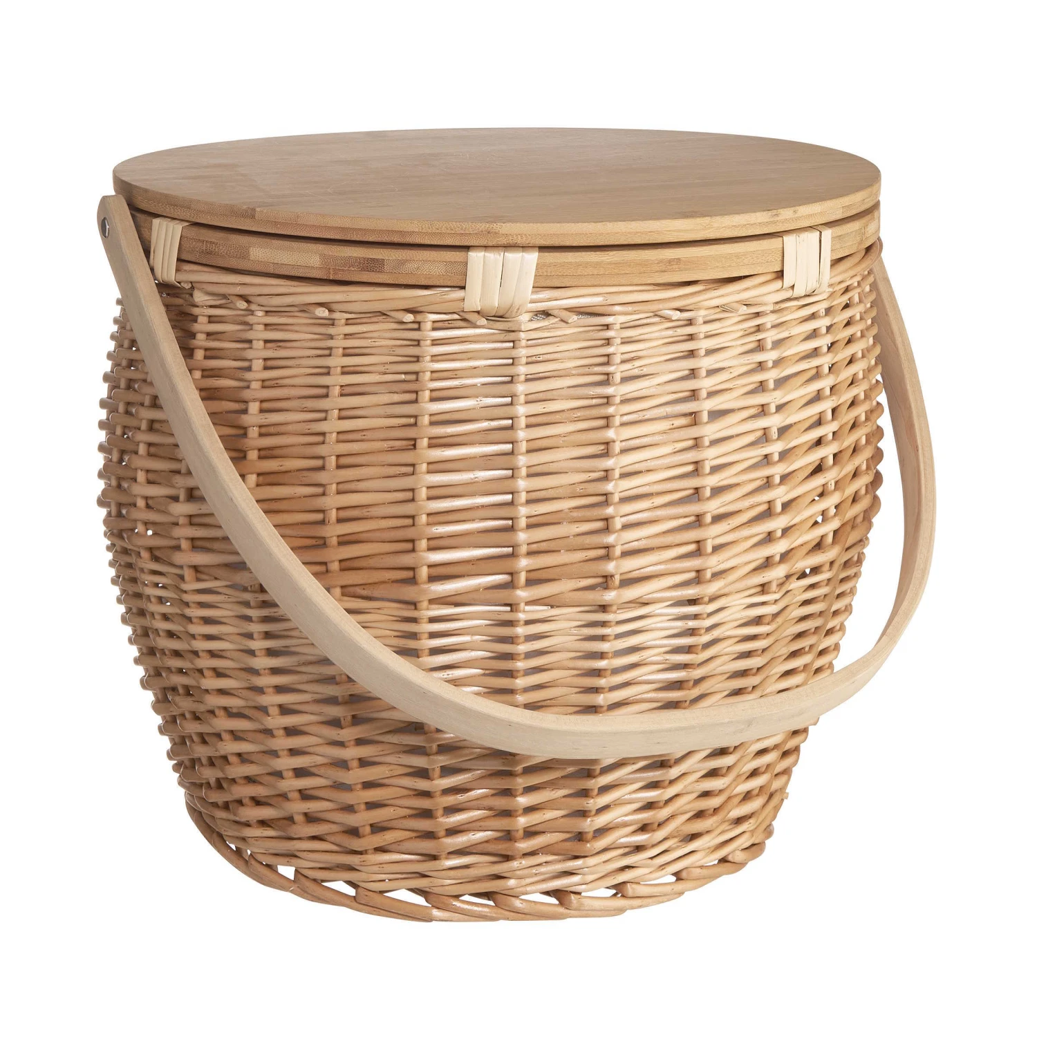 Picknickkorb Inkl. Isolierter Kühltasche THE GREAT OUTDOORS In Natur 1 Picknickkorb Inkl. Isolierter Kühltasche THE GREAT OUTDOORS In Natur