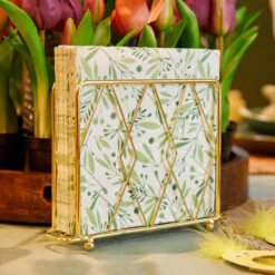 Serviettenhalter HOLD ME TIGHT In Gold -Dekoration Verkäufe butlers serviettenhalter hold me tight in gold 3