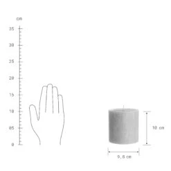 Stumpenkerze Höhe 10cm RUSTIC In Grau 5 Stumpenkerze Höhe 10cm RUSTIC In Grau -Dekoration Verkäufe butlers stumpenkerze hohe 10cm rustic in grau 2