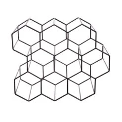 Weinregal Für 9 Flaschen L 36 X H 30cm CUBICLE In Schwarz -Dekoration Verkäufe butlers weinregal fur 9 flaschen l 36 x h 30cm cubicle in schwarz 2