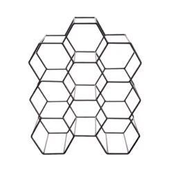 Weinregal Für 9 Flaschen L 36 X H 30cm CUBICLE In Schwarz -Dekoration Verkäufe butlers weinregal fur 9 flaschen l 36 x h 30cm cubicle in schwarz 4