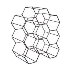 Weinregal Für 9 Flaschen L 36 X H 30cm CUBICLE In Schwarz -Dekoration Verkäufe butlers weinregal fur 9 flaschen l 36 x h 30cm cubicle in schwarz 5