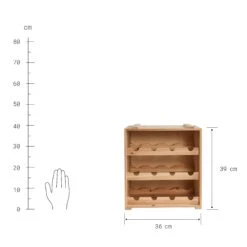 Weinregal VINOTHEK In Natur 12 Weinregal VINOTHEK In Natur -Dekoration Verkäufe butlers weinregal vinothek in natur 3